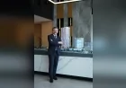 Ünsal Şirketler Grubu Yönetim Kurulu Başkanı Orhan Ünsal'dan hava taksi gösterimi Ankara'dan Gümüşhane'deki köyüne uçtu
