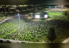Ankara Büyükşehir Belediye Başkanı Mansur Yavaş Dünya Kupası finalini Başkentlilerle dev ekranda izledi!