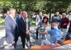 Çorum Valisi Ali Çalgan, "Hareket Yaşını Öğren, Sağlıklı Yaşa" kampanyası kapsamında kurulan ölçüm istasyonunu ziyaret etti