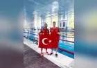 Denizli Büyükşehir Belediyesporlu yüzücüler Bulgaristan ve Konya’dan 8 altın madalyayla döndü