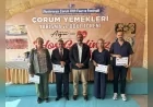 Çorum Belediyesi'nin düzenlediği yöresel lezzet yarışmasında Çorum mutfağının en özel tatları ödüllendirildi