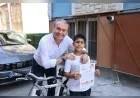 Denizli Büyükşehir Belediye Başkanı Bülent Nuri Çavuşoğlu Çocukların Mektuplarındaki Bisiklet Hayalini Gerçeğe Dönüştürdü