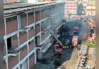 İzmir Liman İşletmesi'ndeki yangın itfaiyenin hızlı müdahalesiyle büyümeden kontrol altına alındı