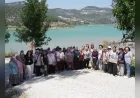 Denizli Büyükşehir Belediyesi’nin kadınlara yönelik sosyal projesinde Kale’nin doğal ve kültürel değerleri keşfedildi