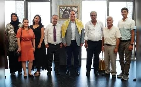 Manisa Büyükşehir Belediye Başkanı Besim Dutlulu Yuntdağlıların Sesi Derneği'nin Bölgesel Proje ve Yatırım Taleplerini Dinledi