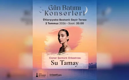 İzmir Büyükşehir Belediyesi Bostanlı Seyir Terası’nda Gün Batımı Konserleri ile yaz akşamlarını müzikle buluşturacak