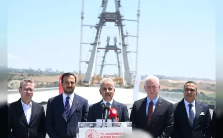 ULAŞTIRMA VE ALTYAPI BAKANI ABDULKADİR URALOĞLU: “KUZEY MARMARA OTOYOLU BAŞAKŞEHİR-NAKKAŞ KESİMİNDE YÜZDE 80’İN ÜZERİNDE FİZİKSEL İLERLEME SAĞLADIK”