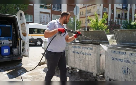 YUNUSEMRE BELEDİYE BAŞKANI SEMİH BALABAN: “TEMİZ BİR KENT, ORTAK SORUMLULUĞUMUZDUR”