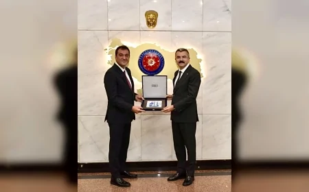 GİRESUN BELEDİYE BAŞKANI FUAT KÖSE’DEN MGK GENEL SEKRETERİ OKAY MEMİŞ’E ZİYARET ANKARA’DA GÖRÜŞME GERÇEKLEŞTİ