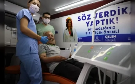AYDIN BÜYÜKŞEHİR BELEDİYE BAŞKANI ÖZLEM ÇERÇİOĞLU: “MOBİL AĞIZ VE DİŞ SAĞLIĞI KLİNİKLERİMİZ İLE VATANDAŞLARIMIZLA BULUŞMAYI SÜRDÜRÜYORUZ”