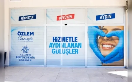Aydın Büyükşehir Belediye Başkanı Özlem Çerçioğlu: “Kuşadası’nda da Ağız ve Diş Sağlığı Polikliniğimizi hemşehrilerimizin hizmetine sunduk”