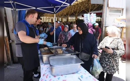 Odunpazarı Belediyesi'nden Muharrem Ayında Aşure İkramı