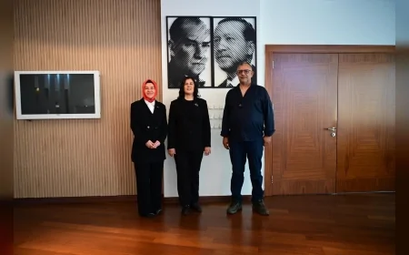 Aydın Büyükşehir Belediye Başkanı Özlem Çerçioğlu, İçişleri Bakanlığı ve Türkiye Basın Platformu temsilcilerini ağırladı