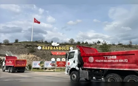 Türkiye Belediyeler Birliği Batı Karadeniz'de 7 İlde 22 Belediyeye Ortak Hizmet Modeliyle Teknik Destek Sağlıyor
