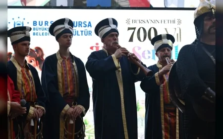 Bursa'nın Fethi'nin 700. Yılı Kapsamındaki İlçe Şenlikleri Osmangazi'de Yoğun Katılımla Başladı