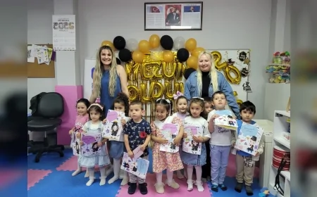 Eskişehir Büyükşehir Belediyesi ESMEK Oyun Evleri'nde Minikler İlk Karne Heyecanını Yaşadı