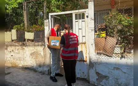 Efeler Belediye Başkanı Anıl Yetişkin’in Kardeş Eli Projesiyle Binlerce İhtiyaç Sahibine Gıda Desteği Ulaştırılıyor