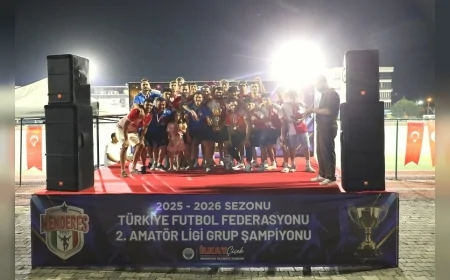 Menderes Belediye Başkanı İlkay Çiçek: “Bu şampiyonluğu hak ettik”