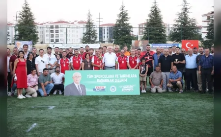 ODUNPAZARI BELEDİYESİ PERSONEL FUTBOL TURNUVASI’NDA ŞAMPİYON PARK VE BAHÇELER MÜDÜRLÜĞÜ OLDU