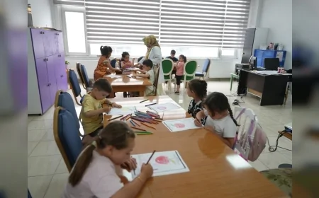DÜZCE BELEDİYESİ ÇOCUK ÜNİVERSİTESİ 6 AYDA 48 ATÖLYEDE BİNLERCE ÇOCUĞU AĞIRLADI
