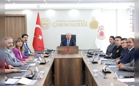 Çorum Valisi Ali Çalgan: “Daha Sağlıklı, Güvenli ve Bilinçli Bir Toplum İçin Kararlılıkla Çalışmaya Devam Edeceğiz”