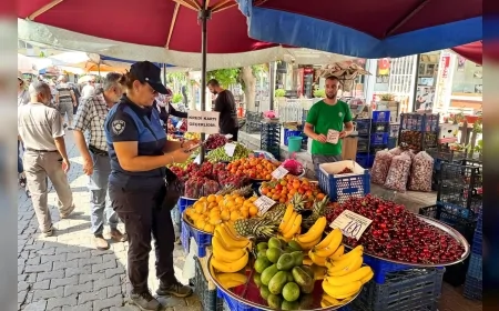 Efeler Belediyesi Zabıta Ekipleri Etiketsiz Ürün ve Kural Dışı Tezgahlara Karşı Denetimlerini Sürdürüyor