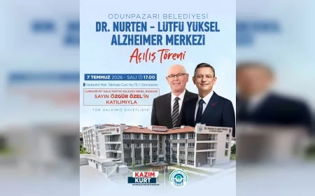 Odunpazarı Belediyesi Dr. Nurten - Lütfü Yüksel Alzheimer Merkezi Özgür Özel’in Katılımıyla Açılıyor