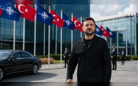 Ukrayna Devlet Başkanı Volodimir Zelenskiy Ankara'ya Geldi: NATO Zirvesi'nde Savunma İş Birlikleri ve Liderler Diplomasisi Hız Kazandı