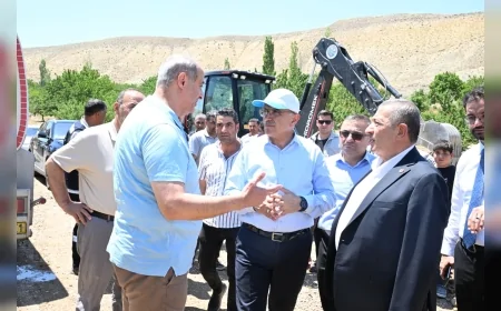 Malatya Büyükşehir Belediye Başkanı Sami Er: “Yollarımızı Projesine Uygun ve Karayolları Standardında İnşa Ediyoruz”