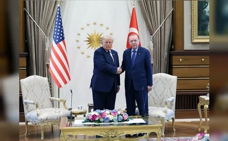 Cumhurbaşkanı Recep Tayyip Erdoğan ile ABD Başkanı Donald Trump Ankara'da Kritik Gündemle Bir Araya Geldi