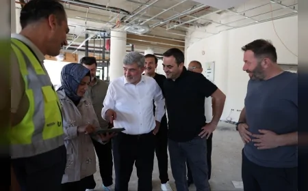 AK Parti Kocaeli Milletvekili Sami Çakır, Başiskele’de ilçeye değer katacak yatırımları yerinde inceledi