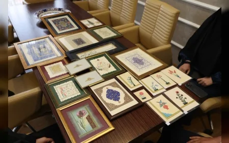 Pursaklar Belediye Başkanı Ertuğrul Çetin: “Tezhip ve hat gibi köklü sanatlarımızın gelecek nesillere aktarılması bizler için büyük bir değer taşıyor”