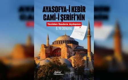 Sağlık Bakanı Prof. Dr. Kemal Memişoğlu: “Ayasofya-i Kebir Cami-i Şerifi aslına ve ezanına kavuştu”