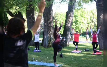 Odunpazarı Belediyesi ücretsiz açık hava sabah sporu etkinlikleriyle kadınları sağlıklı yaşam için parklarda buluşturuyor