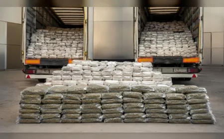 Ticaret Bakanlığı: “Kapıkule’de 1 Milyar 37 Milyon TL Değerinde 1 Ton 153 Kilogram Uyuşturucu Ele Geçirildi”