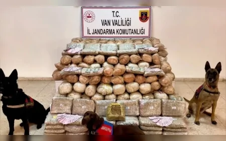 Van’da Jandarma Operasyonunda Uyuşturucu Sevkiyatına Darbe 333 Kilogram Skunk Ele Geçirildi 2 Şüpheli Yakalandı