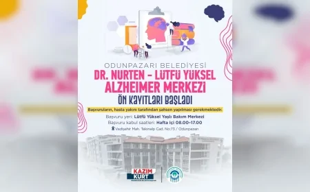 Odunpazarı Belediyesi Dr. Nurten-Lütfü Yüksel Alzheimer Merkezi'nde Ön Kayıt Süreci Başladı