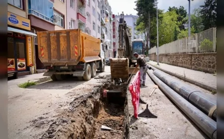 Giresun Belediyesi 31,5 Milyon Liralık Yatırımla Asbest İçme Suyu Borularının Değişiminde İkinci Etabı Başlattı
