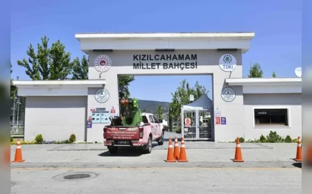 Ankara Büyükşehir Belediyesi yeşil alanlarda kene riskine karşı ilaçlama çalışmalarını 7 gün 24 saat sürdürüyor