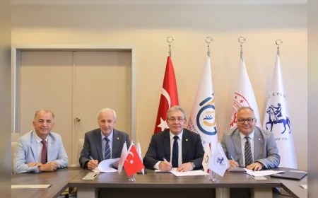 Dokuz Eylül Üniversitesi Rektörü Prof. Dr. Bayram Yılmaz: “Bu iş birliği geleceğin bilim insanlarının yetişmesine katkı sunacak”