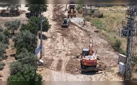 Aydın Büyükşehir Belediye Başkanı Özlem Çerçioğlu: “17 ilçemizin tamamında yol yapım ve yenileme çalışmalarımızı sürdürüyoruz”