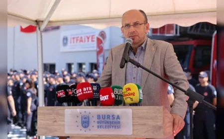Bursa Büyükşehir Belediyesi Başkan Vekili Şahin Biba: “Büyükorhan’ın acil durumlara müdahale kapasitesini önemli ölçüde güçlendirecektir”