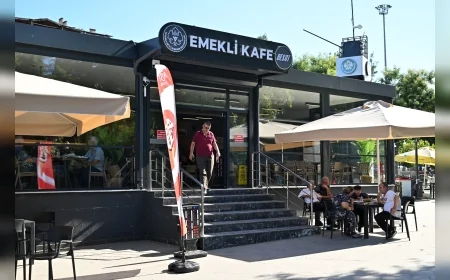 Manisa Büyükşehir Belediyesi Emekli Kafe emeklilerin sosyal buluşma noktası haline geldi