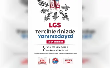 Maltepe Belediyesi LGS tercih sürecinde öğrencilere ücretsiz danışmanlık desteği sunuyor