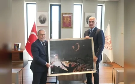 Kültür ve Turizm Bakanı Mehmet Nuri Ersoy: “Şehitlerimizin emanetine sahip çıkmak ortak sorumluluğumuzdur”