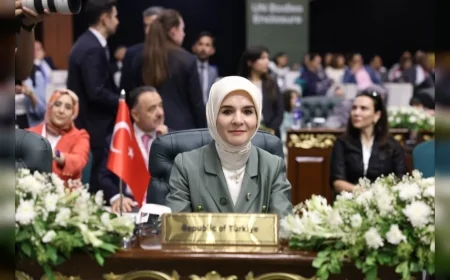 Aile ve Sosyal Hizmetler Bakanı Mahinur Özdemir Göktaş: “Burada dile getirilen her söz Gazze kadınlarının sesini dünyaya duyuracak”
