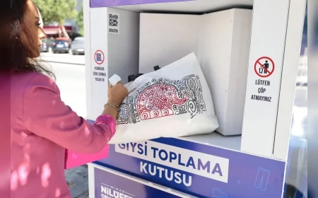 KONAKLILARIN ESKİ GİYSİLERİ ÇÖPE DEĞİL GERİ DÖNÜŞÜME GİDİYOR