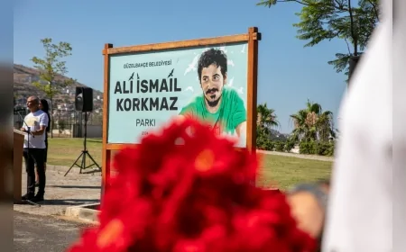 Güzelbahçe Belediye Başkan Vekili Ayşe Akın: “Ali İsmail Korkmaz’ı Anmak, Geleceğe Karşı Sorumluluğumuzu Hatırlamaktır”