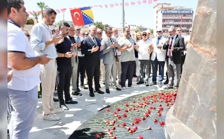 Menemen Belediye Başkanı Aydın Pehlivan: “Srebrenitsa’yı Unutmadık, Unutturmayacağız, Menemen’den Yükselen Dualarımız Bosna’yadır”