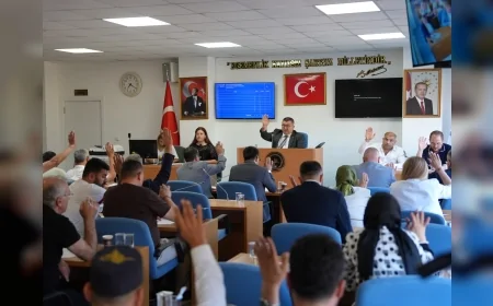 Düzce Belediye Meclisi Temmuz Ayı Toplantısında Görüşülen 37 Gündem Maddesi İlgili Komisyonlara Sevk Edildi
